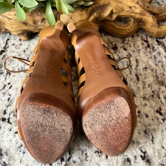 Tory Burch Gladiator Platform Heels - Picture 6 of 11